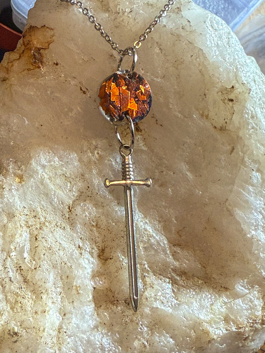 Ashblade Pendant Necklace